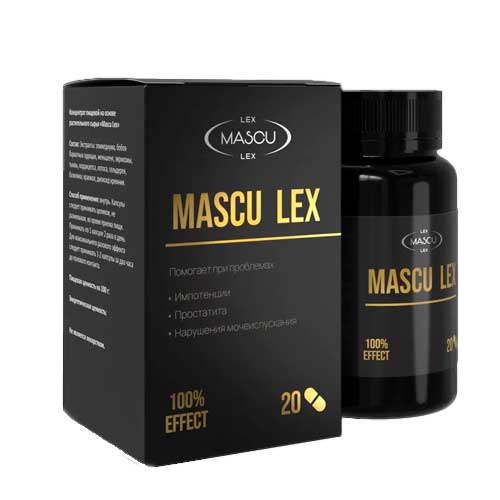 Mascu Lex: Революционное решение для улучшения мужской потенции и повышения либидо