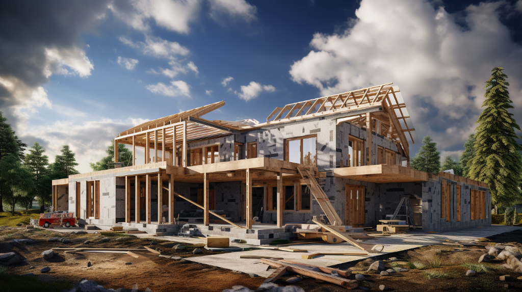 Строительство дома: от выбора проекта до завершения строительных работ